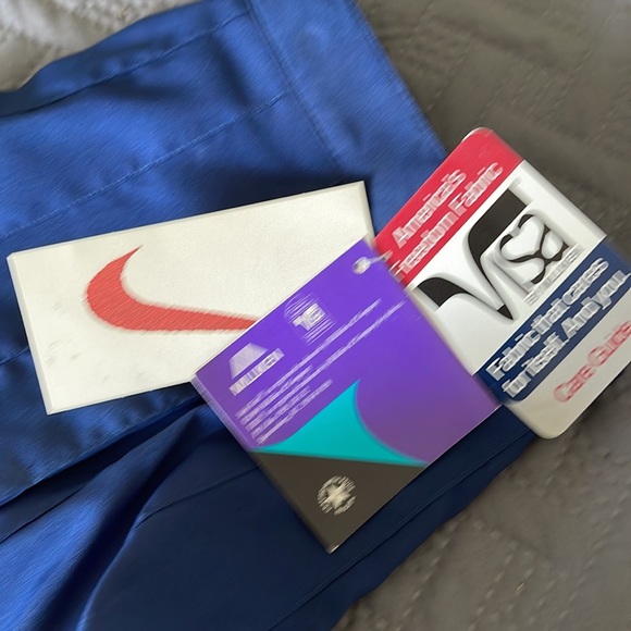 Nike pleated tennis skirt pocket NWT 10 navy athletic sporty women golf academia - Picture 6 of 8